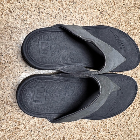 Fitflop Lulu Shimmersuede Sandals - Picture 1 of 11